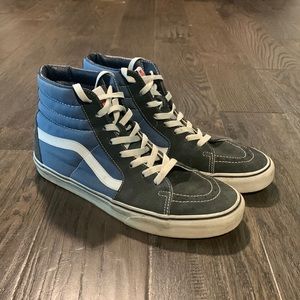 Vans Oldskool Blue and Black Mens Size 10.5